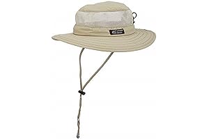 Dorfman Pacific Men's Bonnie Mesh Sides Hat - Ultimate Sun Protection and Breathability