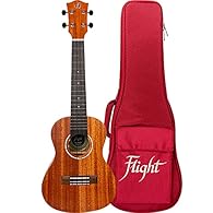 Features a solid mahogany top and laminate mahogany back and sides Double brand B1U pickup installed that is easy to use, simple tone, and volume control These fluorocarbon strings have quality and projection that brings out the beautiful tone of the...