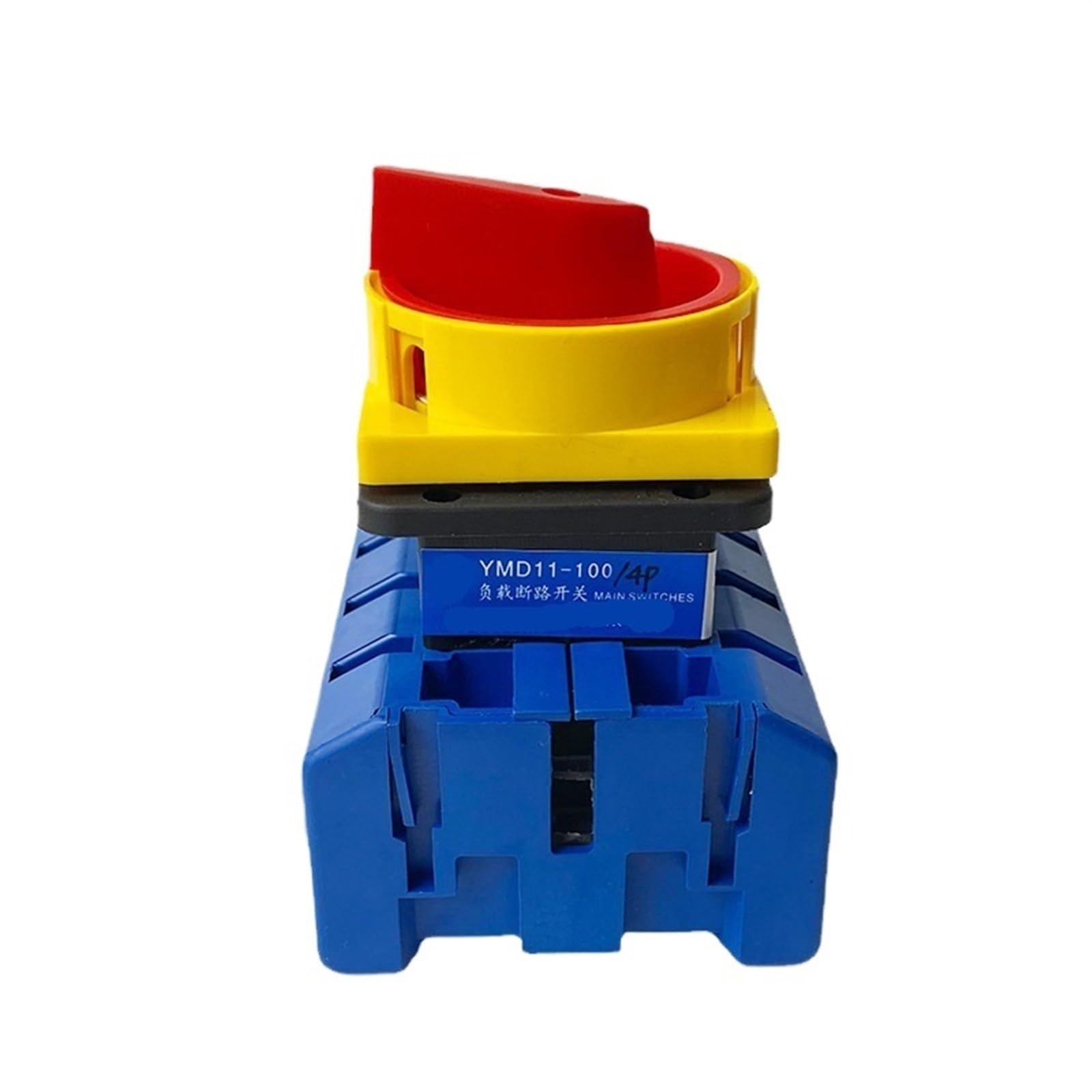Interruptor aislador de bloqueo con Panel de candado, 100A, 4 polos, 2 posiciones, interruptores de leva giratorios de cambio de encendido y apagado, YMD11-100A/4P, 1 Uds.
