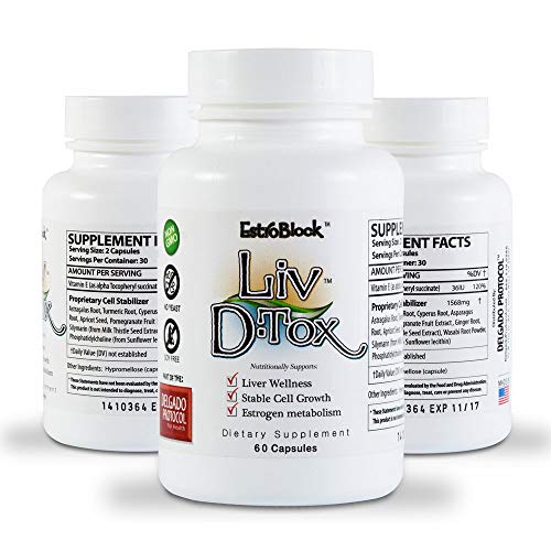 Liv D-Tox - 60 Capsules - Liver Detox and Cleanse Support Health Supplement, with Turmeric Root Extract, Milk Thristle, and Asparagus - Image 4