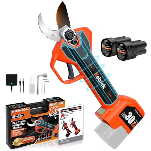 Image of Kebtek 30mm /1.2 inch Electric Pruning Shears for Garden Care