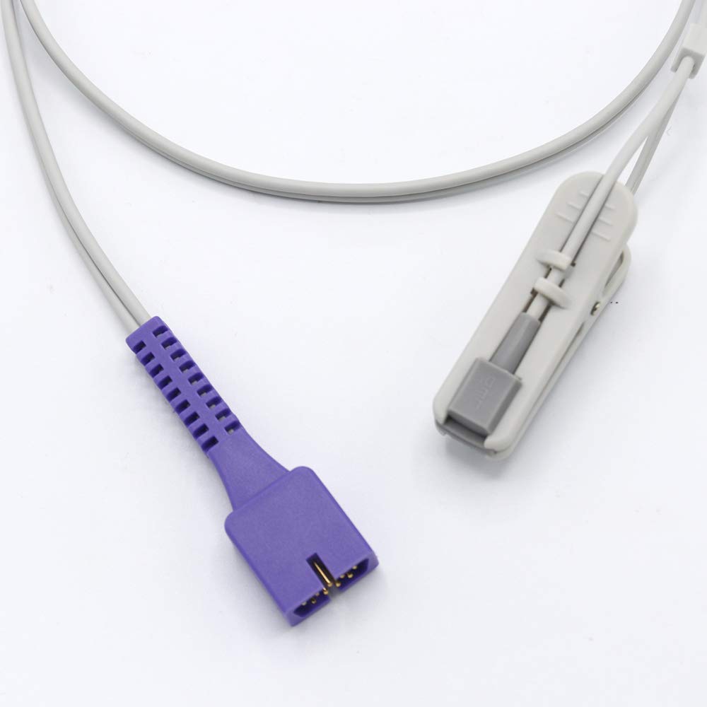 Sino-k Kompatibel Nellcor Tier Ohr Zunge Clip Veterinär Spo2 Sensor 9 Pins Connector FDA/CE Genehmigt