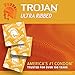 TROJAN Intense Ribbed Lubricated Condoms - 12 Count (Packaging May Vary)