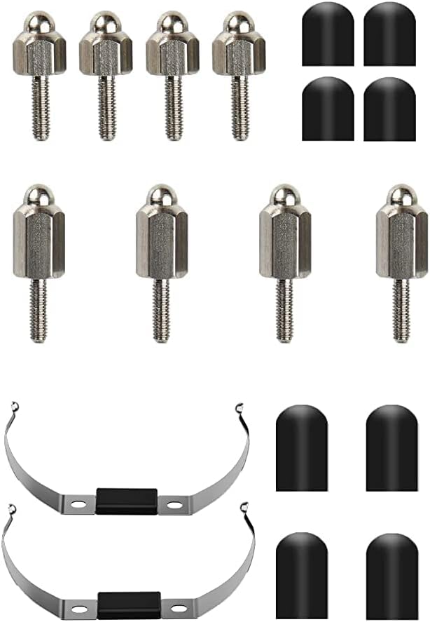 PATPET Replacement Prongs and Silicone Covers for P Collar
