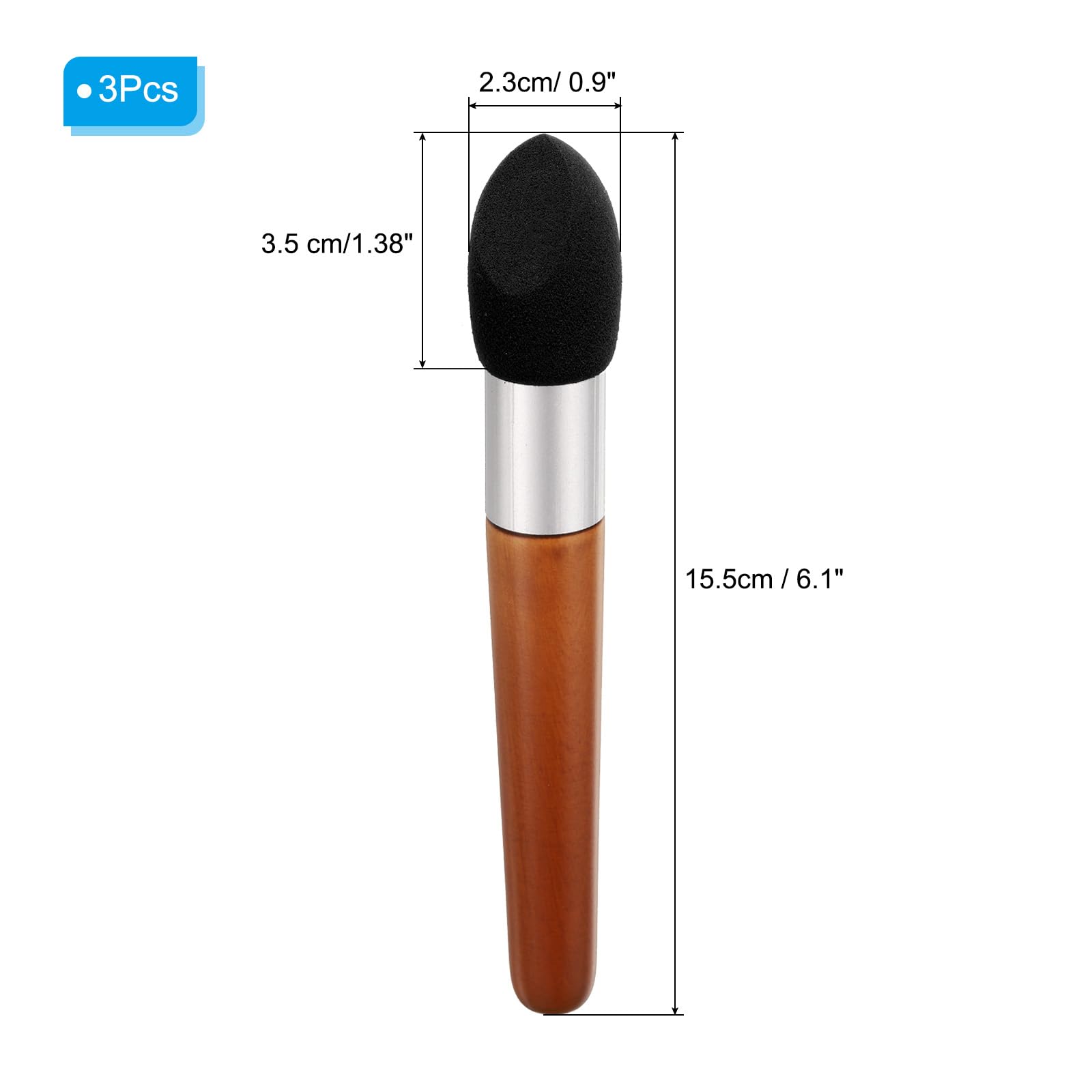 PATIKIL Large Blending Stump Artist Blending Sponge Pen - Image 2