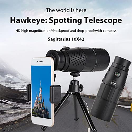 Télescope monoculaire chasse et observation des oiseaux avec trépied - 2