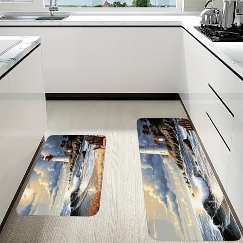 Tapete de cocina transpirable y absorbente para suelo de lavandería 5