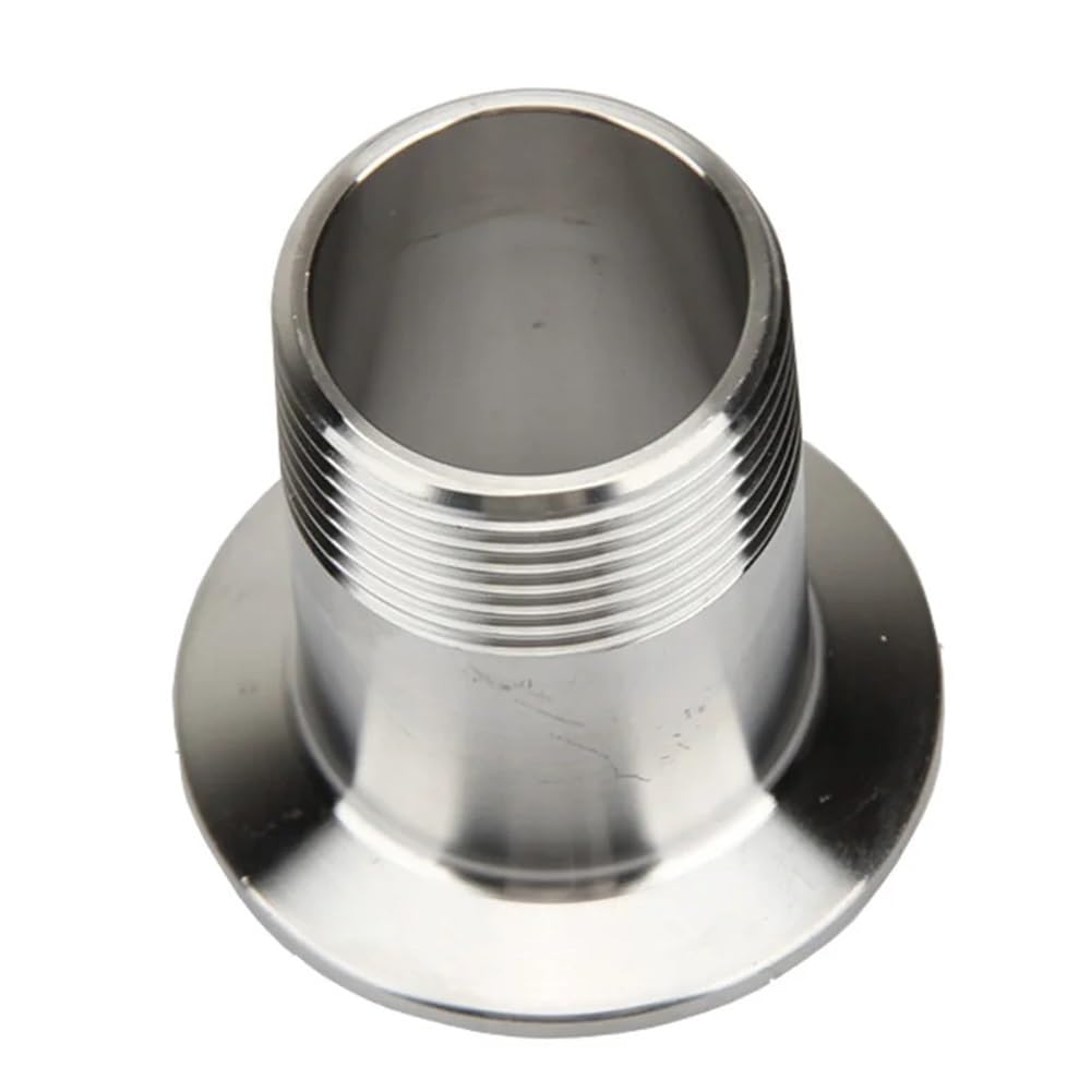 SUS Male/Female Threaded Tri Clamp Fitting - Sanitary Straight Connection 1pcs(64MM*1INCH)