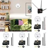 Nombreuses utilisations : ce mouvement à quartz est adapté à différents types d'horloges, y compris les horloges artisanales, les horloges murales en bois, les horloges murales en métal, les horloges murales électriques, les peintures sur porcelaine, et plus encore. Il peut être utilisé pour l'entretien et le remplacement d'horloges existantes ou pour créer des horloges décoratives à faire soi-même.