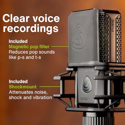 LCT-440-Pure Large-Diaphragm Condenser Microphone - Thumbnail 2