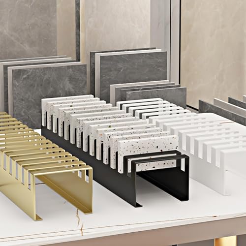 Présentoir d'échantillons de matériaux de construction blanc - 6