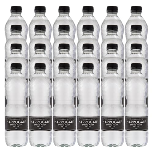 24 x 500ml Harrogate Still Spring Water Premium Natural Mineral Water With Stable Mineral Content - Natures Finest