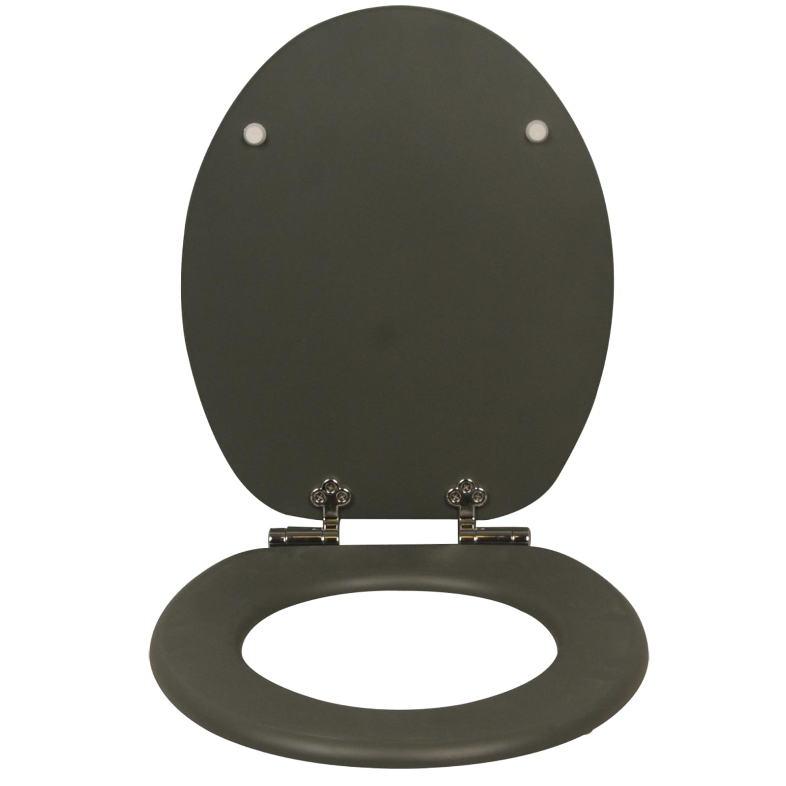 Style home Toilettendeckel WC-Sitz mit Absenkautomatik Holzkern