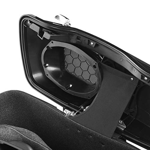 Alforjas duras para Harley Touring 2014-2024 color negro vivo miniatura 7