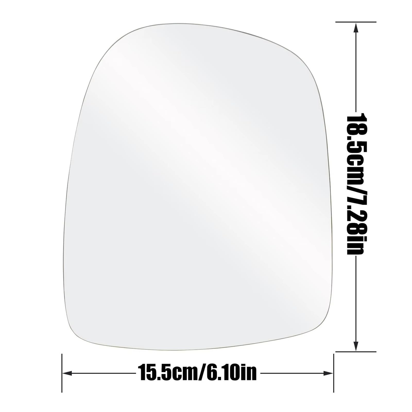Außenspiegel Glas Ersatz Für Opel Für Vauxhall Für Vivaro Für Trafic Für Primastar 2001 2002-2014 Links Rechts Flügel Spiegel Glas Konvex Rückansicht