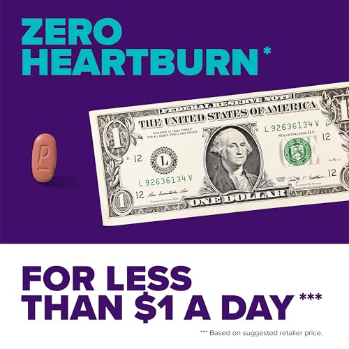 Prilosec OTC Frequent Heartburn Medicine and Acid Reducer Tablets 28 Count (OLD)