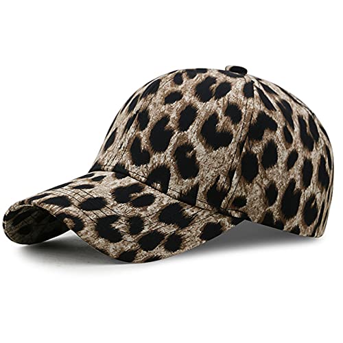 Fanwill Leopard Hat Cheetah Animal Print Baseball Cap for Women (Leopard Print 3)