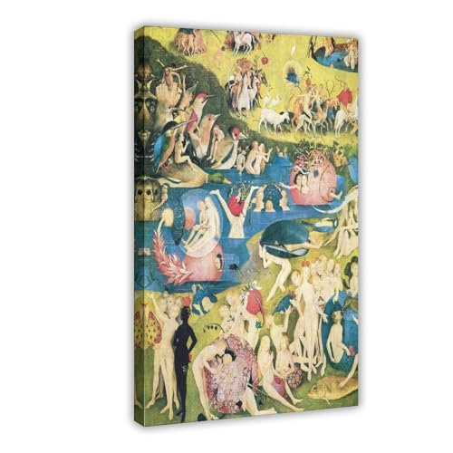 Impression sur toile Bosch Le Jardin des Délices pour bureau