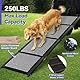 Pawaboo Hunderampe Auto, 170 × 50 cm Faltbare Hunderampe für SUV & LKW für mittelgroße & große Hunde, Hundetreppe für Auto, Hunderampe für Auto mit Rutschfester Oberfläche, Outdoor-Hunderampe bis zu