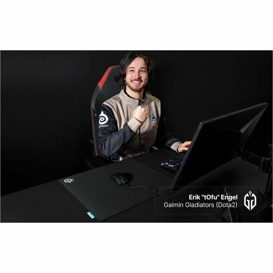 Alfombrilla SteelSeries QcK Performance XL Balance para un control preciso 4