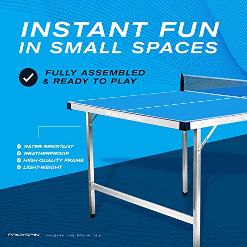Pro Spin TTT-100-IOM Ping Pong Table - Mid-Size thumb #2
