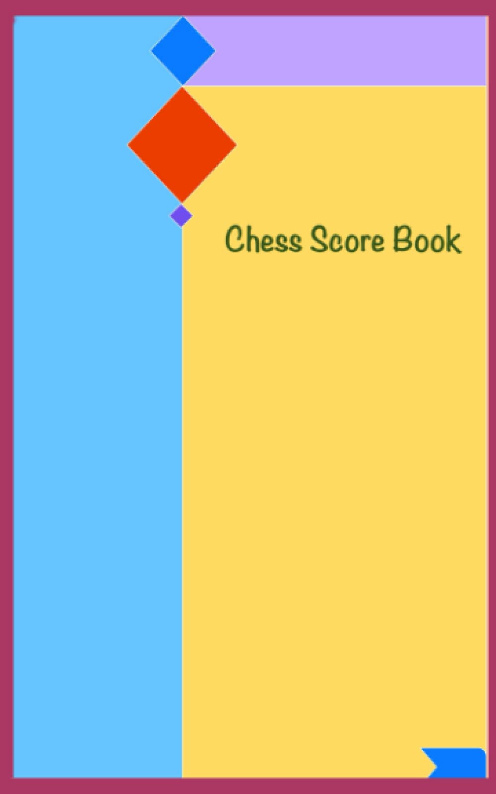 Chess score book: Notate your chess moves