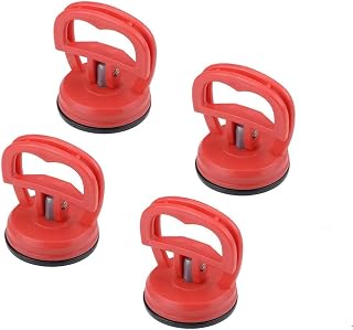 4 Pack Heavy Duty Suction Cups Screen Suction Cup Phone Computer Screen Repair Tools Compatible for iPad, iMac, MacBook, Tablet, Laptop, iPhone, Samsung, Huawei Etc. LCD Screen Opening Tool