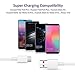 COOYA 5A Supercharge USB Type C Cable Super Charging Cord Compatible with Huawei P20 P30 Pro, Mate 20 Pro, Mate 9, 10 Pro, P10 Plus 2Pack 3.3FT White