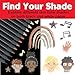 Faber-Castell Black Edition Skin Tone Colored Pencils: 12 Count, Black Wood and Super Soft Core Lead, Skin Tone Colored Pencil Set, Coloring Pencils for Kids, and Beginners, Art Supplies for Teens