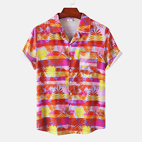 Chemise hawaïenne d'été pour hommes idéale pour vos fêtes