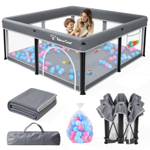 TOREVSIOR Foldable Baby Playpen