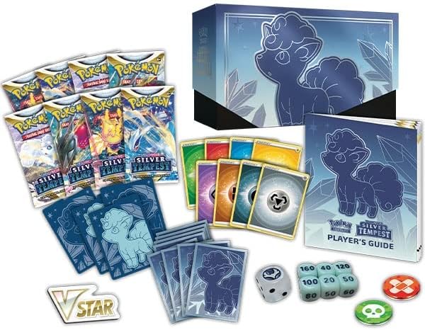 Pokémon TCG: Sword & ShieldSilver Tempest Elite Trainer Box (8 Boosters Premium Accessories)