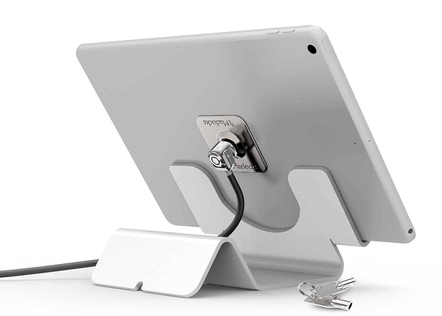 Compulocks - Sicherheitsplatte und Kabel mit Schlüssel zum Andocken von Tablets und Smartphones