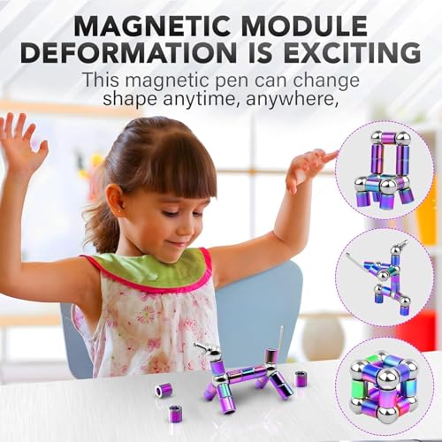Gift for Teenage Boys Girls - Fidget Pen Anxiety Relief Autism Stress Relief Toys Birthday Gifts Cool Stuff Gadget Fidgets Magnets for 8 9 10 11 12 13 14 Years Old School Novelty Pens