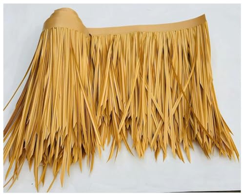 AITAF Synthetic Roof Thatch Roll for Outdoor Use Palm Leaf Material Durable for Tiki Bar Canopy...