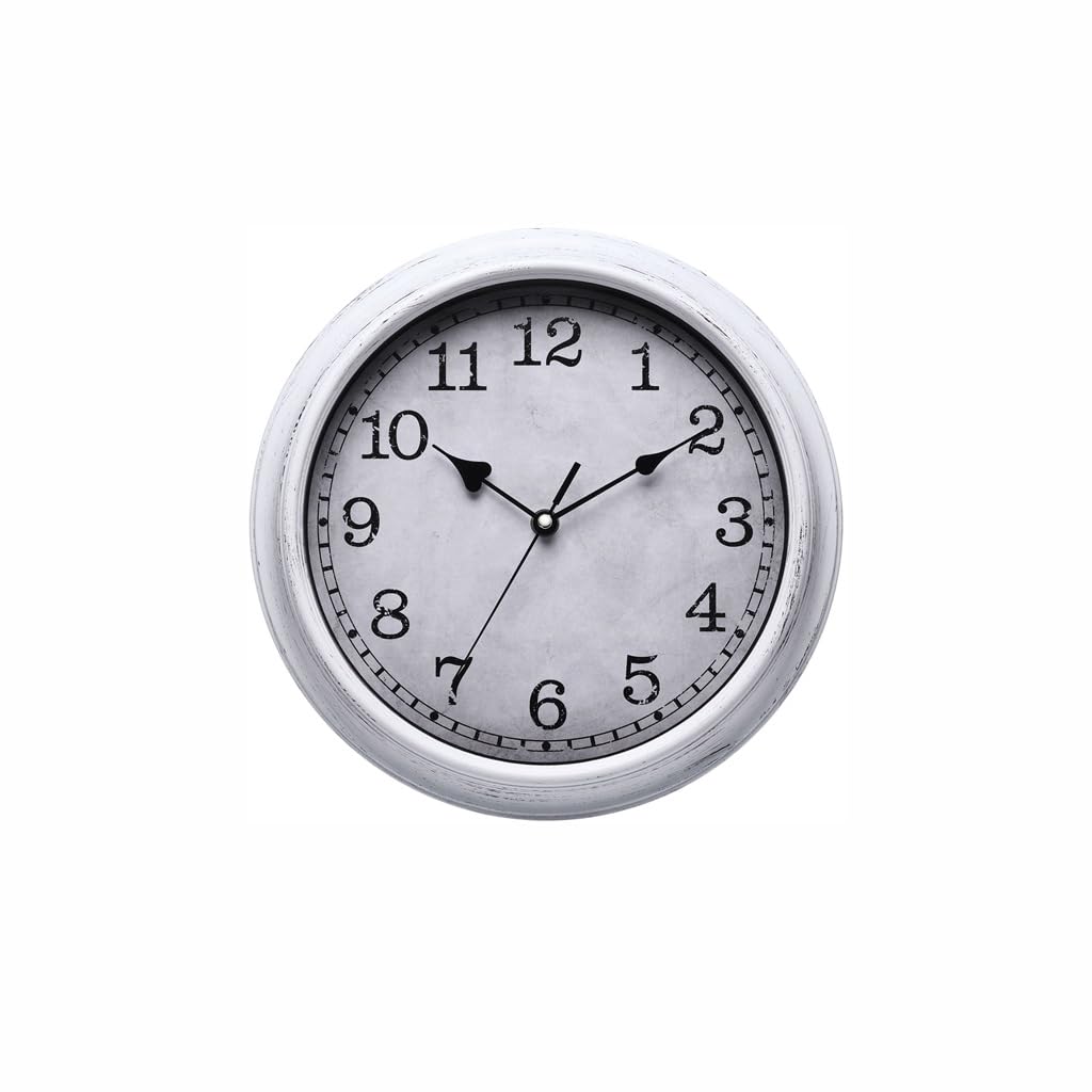Eines 2 Silent Decorative Wall Clock Wall Clock Living Room Home Simple Punch-Free Silent Quartz Clock Easy To Read
