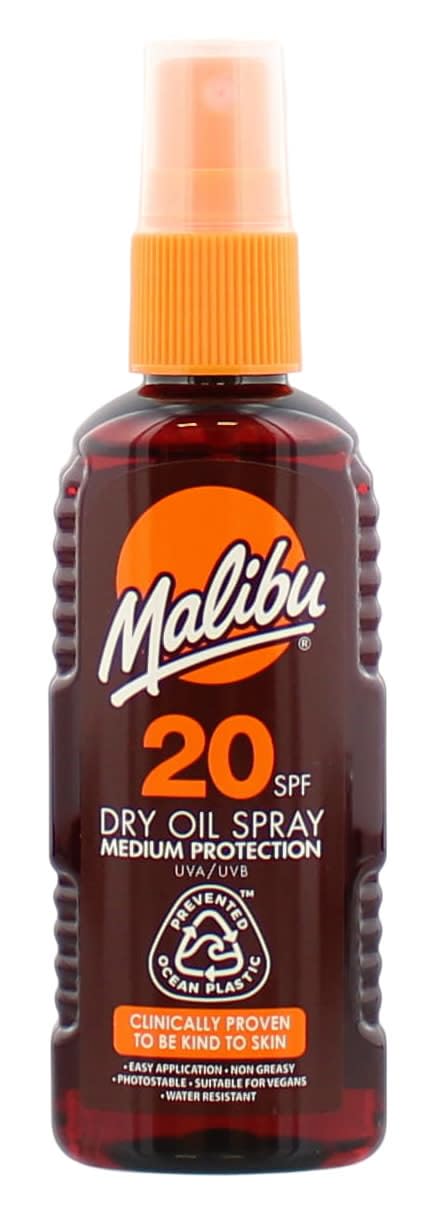 Malibu Dry Oil Spray SPF20 100ml