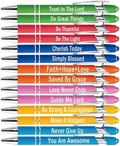 Amazon.com: PASISIBICK 12 Pieces Pink Inspirational Motivational Quotes ...