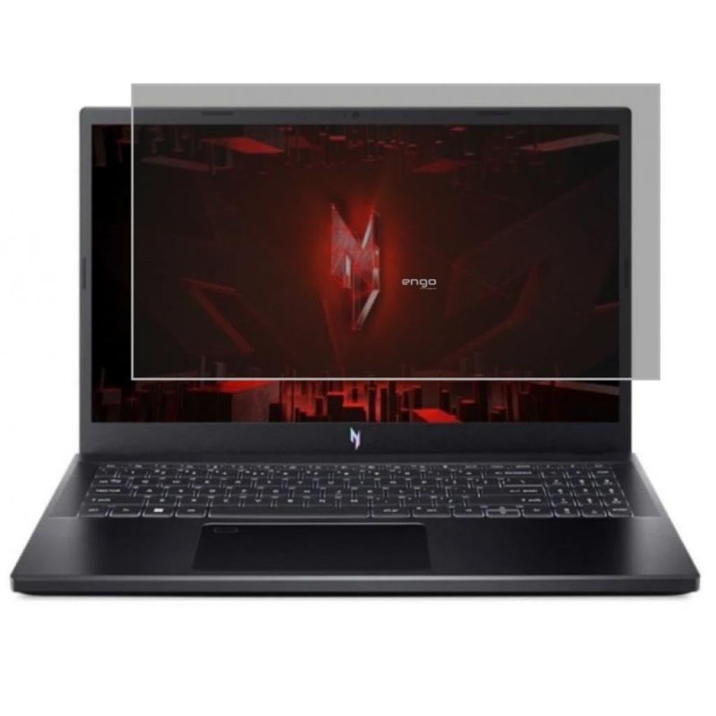 Engo Acer Nitro 16 AN16 16 İnç İle Uyumlu Hayalet Ekran Koruyucu Notebook, Yandan Görünmeyen Anti-Spy Gizlilik (Privacy) Laptop Koruması, 9H Temperli Nano Kırılmaz Esnek Cam, Parlama Önleyici 16:10