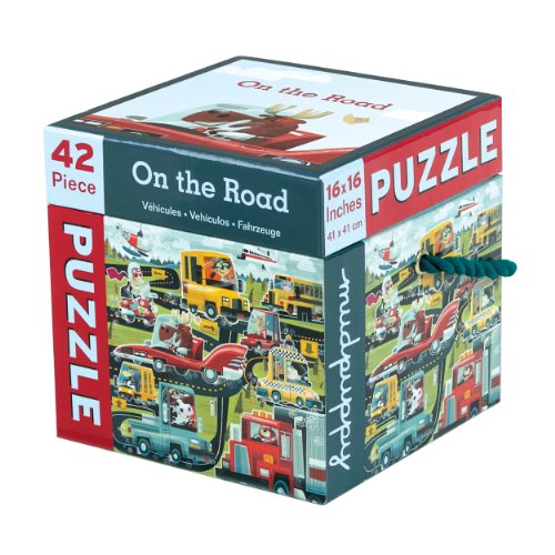 Mudpuppy On the Road Cube Puzzle