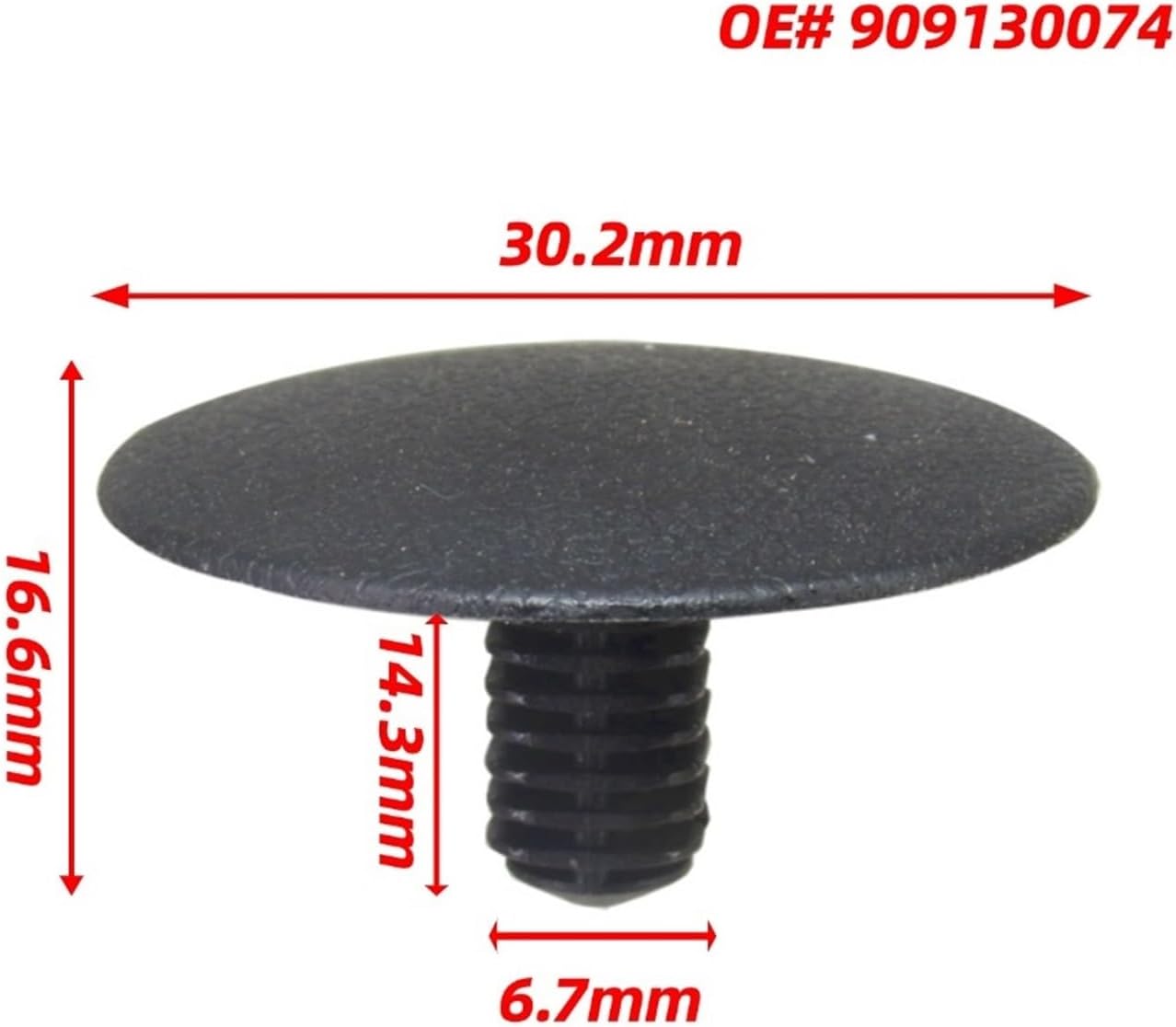 30CPS OE 90913-0074 Hood Insulation Retainer Clips Compatible Forester Impreza Legacy Outback Tribeca