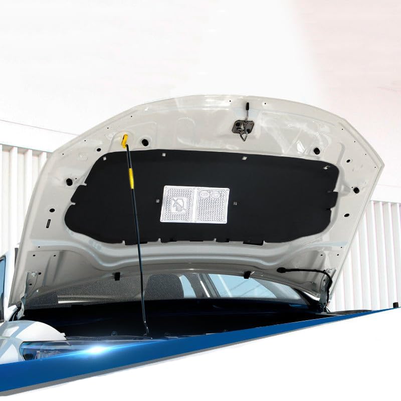 Car Hood Engine Insulation Pad for Nissan Altima 2013-2018, Car Front Hood Sound Heat Insulation Noise Cotton Pad Car Accessories,with Aluminum foil