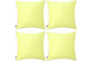 Thmyo Pale Yellow Pillow Covers