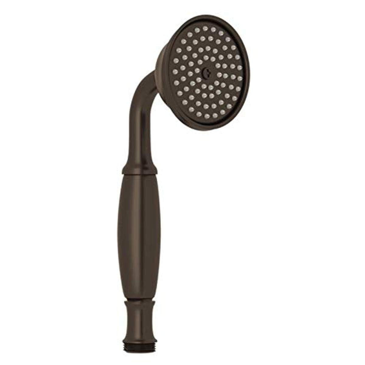 Rohl 1101/8ETCB anti-cal single-function Handshower, Tuscan Brass