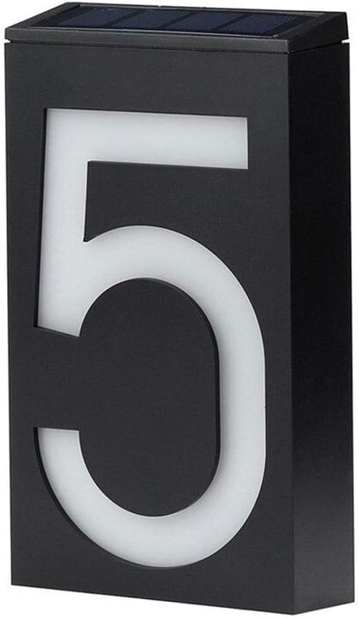 targhette di indirizzo solare