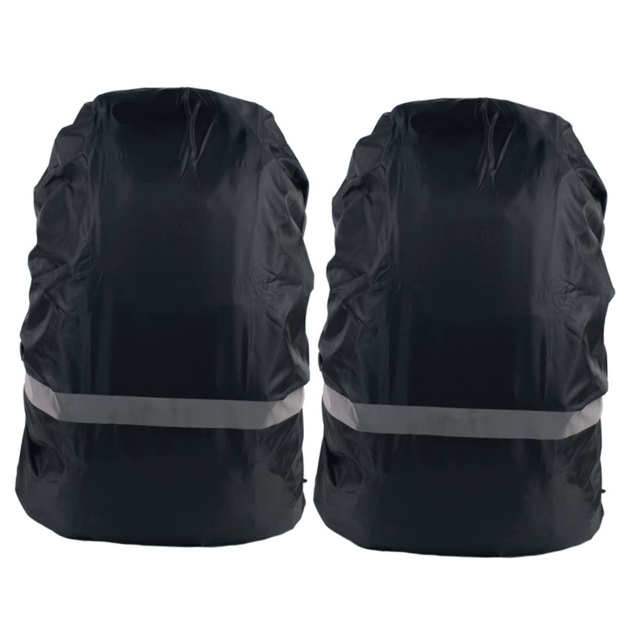 Mipcase Waterproof Backpack Rain Covers Reflective Stripes Night Safety Camping Cover Sturdy Stitching Elastic Edging for Hiking
