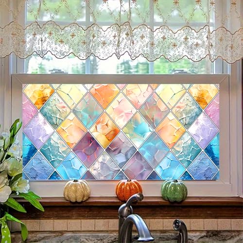Película Decorativa para Ventanas HOMETITUTE 39.3x17.7 Pulgadas miniatura 1