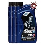 aceite transmision gas gas 2t Moto 10w40 Motorcycle Gear Oil 1 Litre, API GL-4 .Elf Moto 10w40 Motorcycle Gear Oil was specially developed for 2-stroke gearboxes; guarantees complete safety during gear shift. Selected mineral base oil reinforced with synthetic base oil.