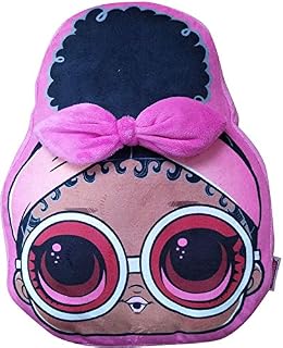 Character Linens Lol Surprise Foxy Head 3D Shaped Cushion