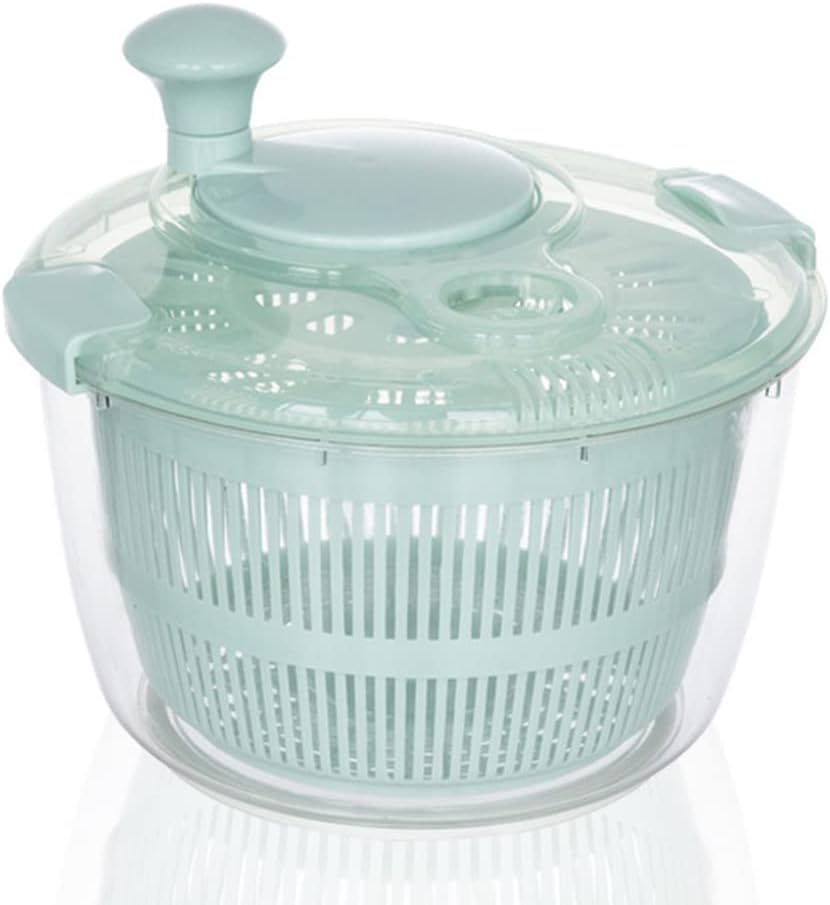 KMAKII Salad Spinner Salad Washer, 5L Salad Dryer Salad Spinners with